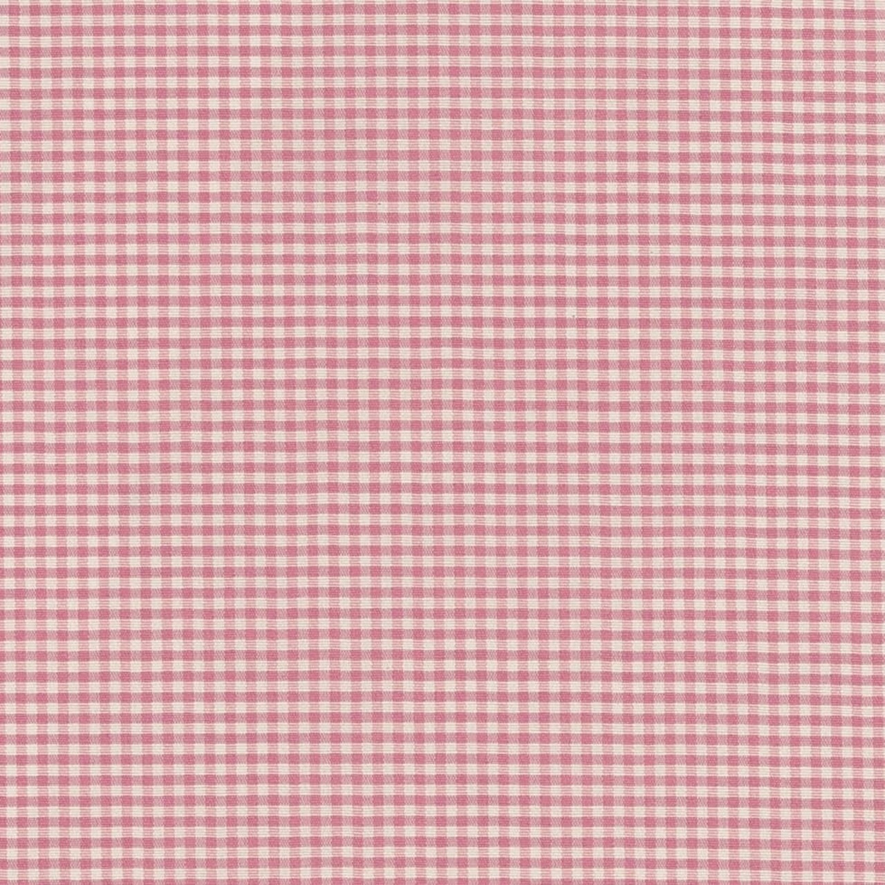 Taffy - Pink Check & Houndstooth,Small Scale Upholstery Fabric 54 Inches"